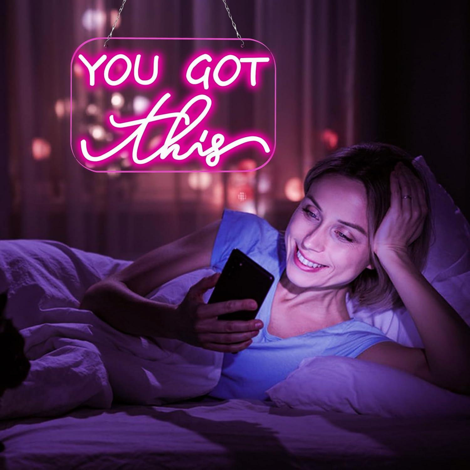 You Got This Neon Sign USB Dim - Home Gym Neon Sign recension och pris