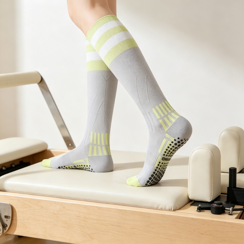 Women Knee High Yoga Socks, No - Leg Home Gym Workout recension och pris