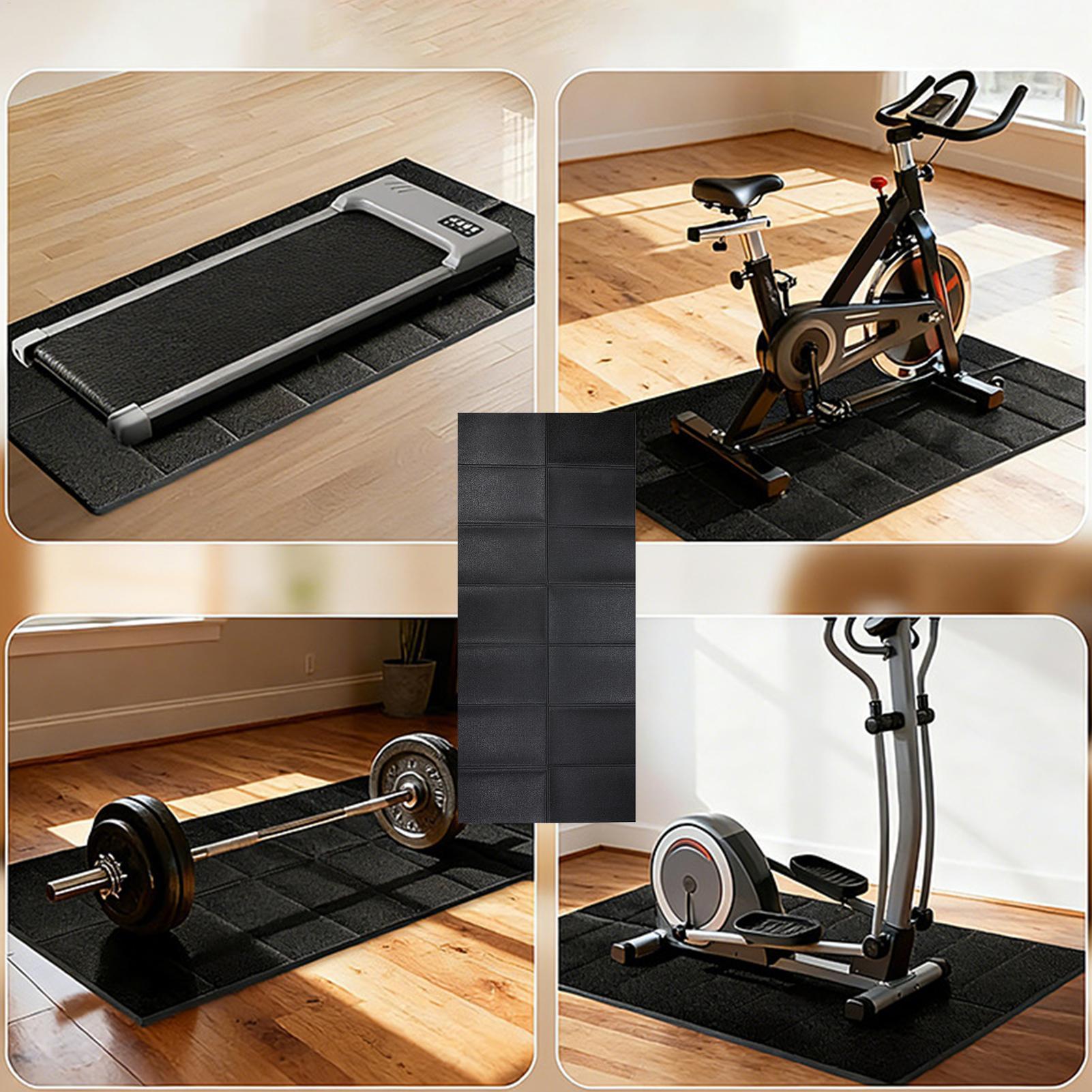 Treadmill Mat Vibration Absorb - Home Gym Yoga recension och pris