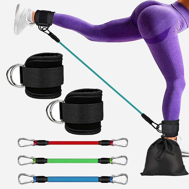 Ankle Strap Cable Machine With - Home Gym Equipment Set recension och pris