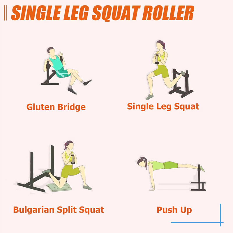 Adjustable Single Leg Squat St - Leg Home Gym Workout recension och pris