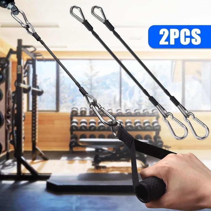 1/2Pcs 25cm Gym Cable Extensio - Lat Pulldown Cable recension och pris