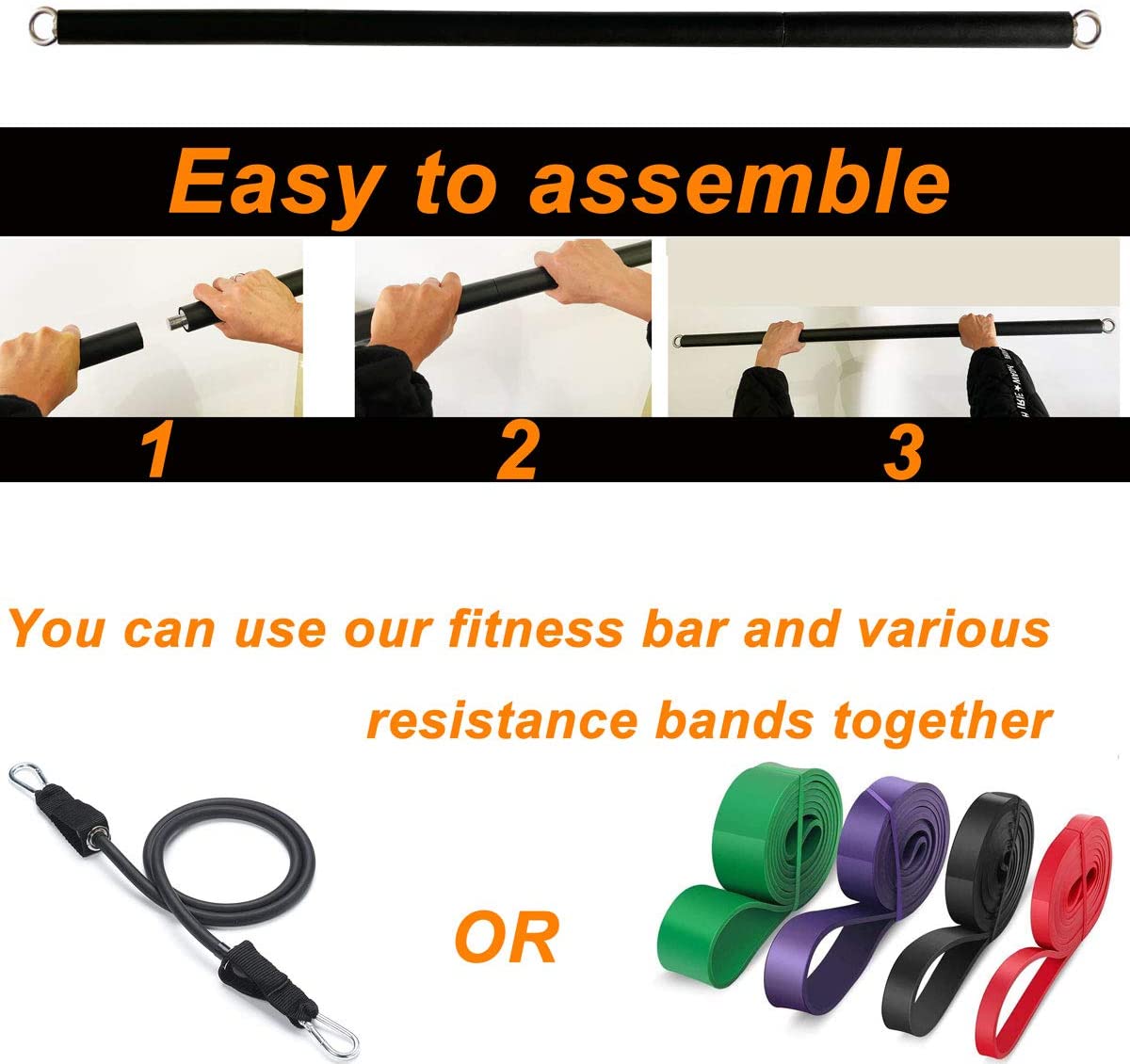 150lb Fitness Booty Resistance - Home Gym Equipment Set recension och pris